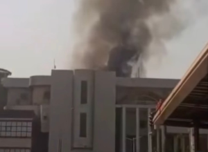 Early Morning Fire incident at FIRS Office in Abuja,