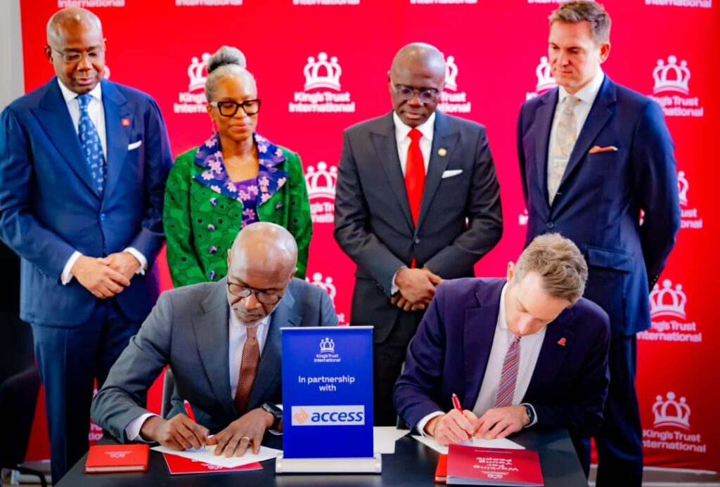 Access Bank , King’s Trust International Formalise Strategic Partnership to Improve Youth Opportunity across Africa